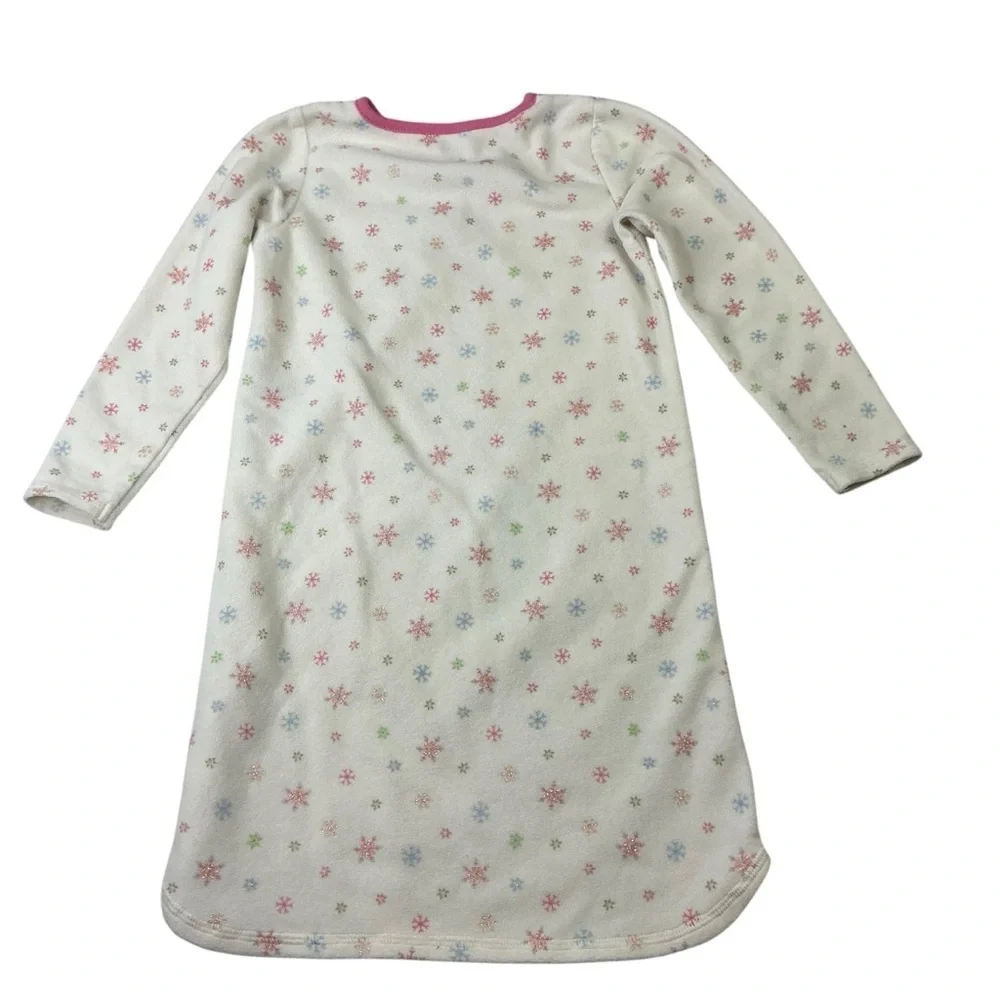 Girls‎ Pajama Sleepwear PJ Bundle Lot of 3 Fleece 2 Pairs 1 Nightgown Size Small